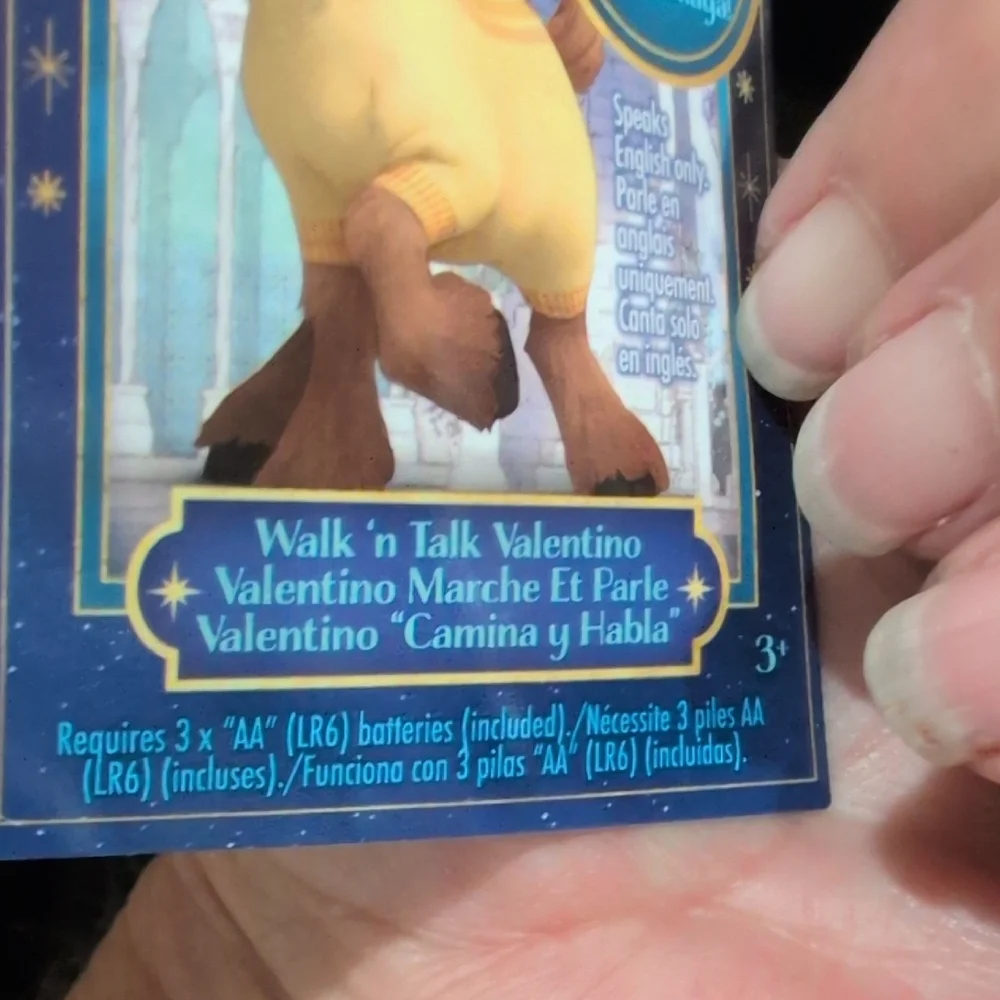 Disney Valentino From The Movie Wish ! Walks And Talks ! Animated !!